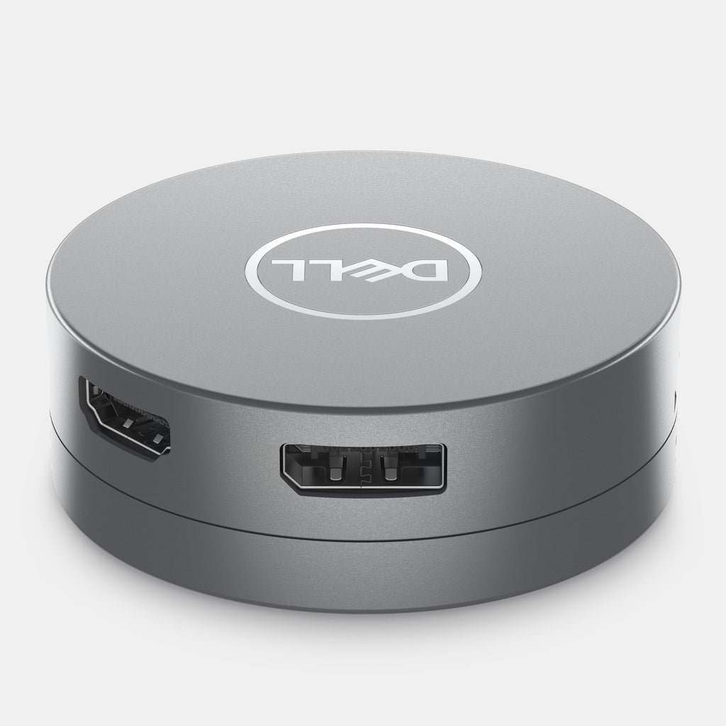 Dell DA305 – Adaptateur Multiport USB-C 6-en-1 : HDMI, DisplayPort, 2x USB-A, USB-C (Data & Power Pass-through), Ethernet RJ-45