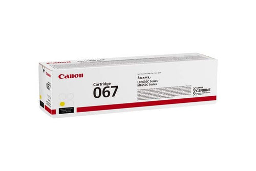 Cartouche de Toner Jaune Canon 067 – Original CRG 067 pour i-SENSYS