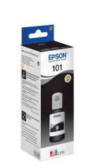 Bouteille d'Encre Epson 101 Noir – Encre Pigmentaire EcoTank 127ml
