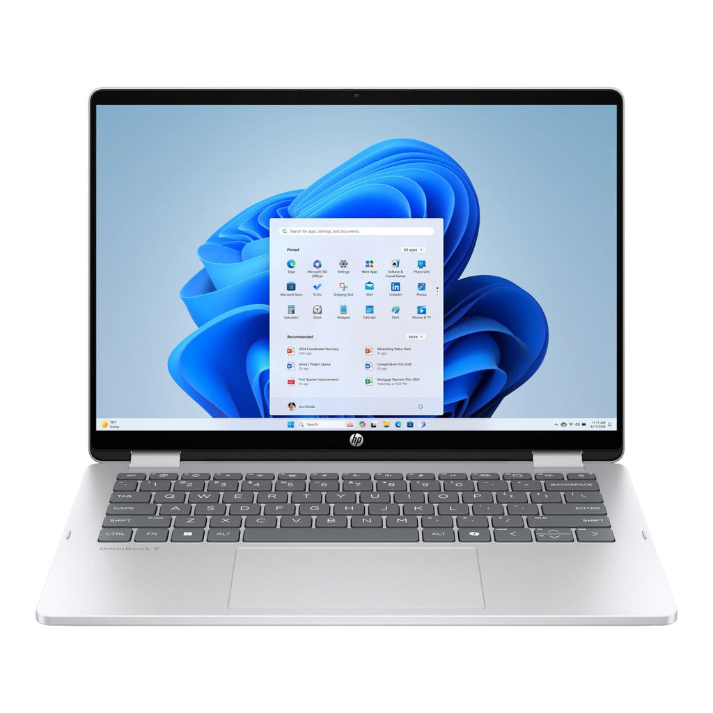 HP OmniBook 5 Flip 14" – Convertible 2-en-1, Intel Core i5-1334U, 16GB RAM LPDDR5, 512GB SSD, Wi-Fi 6E, Batterie 68Wh – Performance & Autonomie Longue Durée