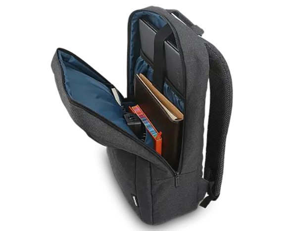 Sac à Dos Lenovo Casual B210 – Pour Ordinateur Portable jusqu'à 16 Pouces, Hydrofuge, Noir (Eco)