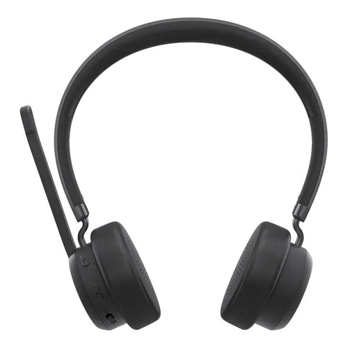 Casque Stéréo Sans Fil Lenovo – Bluetooth 5.3, Suppression de Bruit ENC, 60h d'Autonomie, Noir