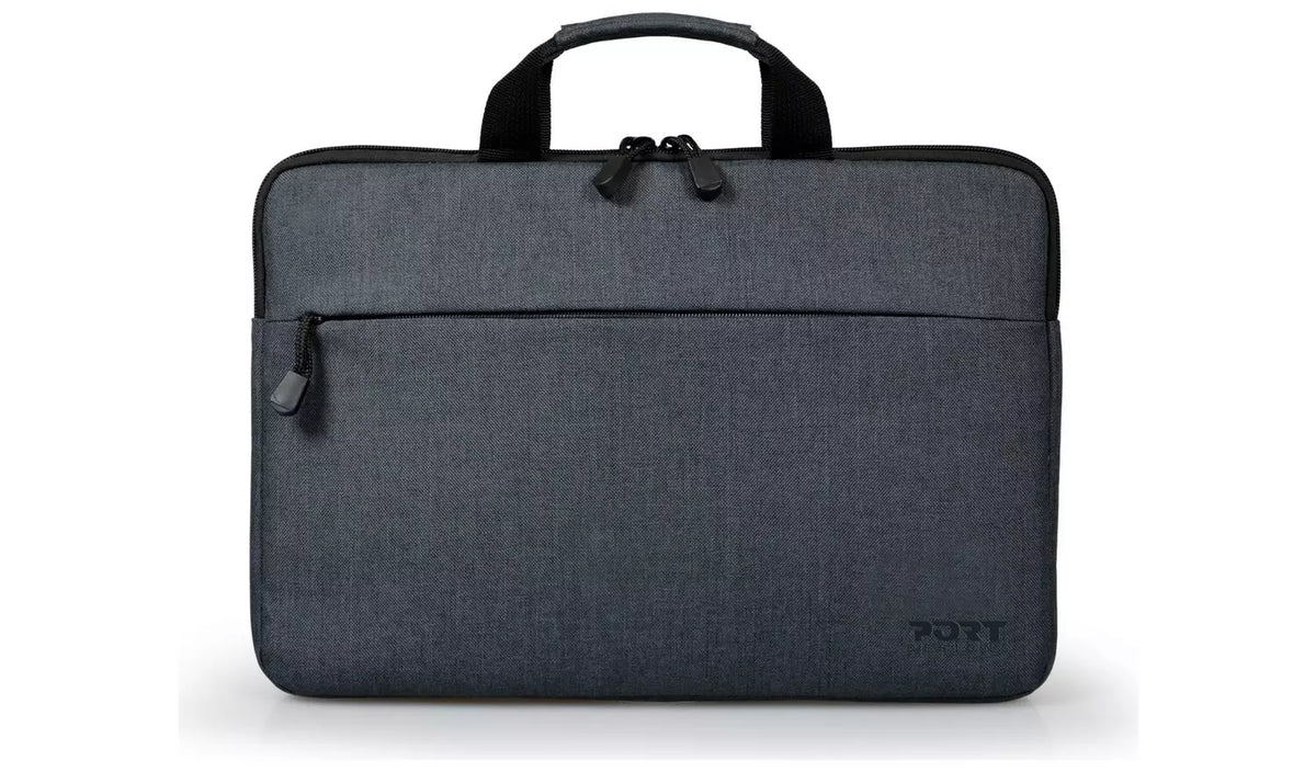 Sac à dos Port Designs Belize – Pour PC Portable 14" / 15,6", Noir / Gris