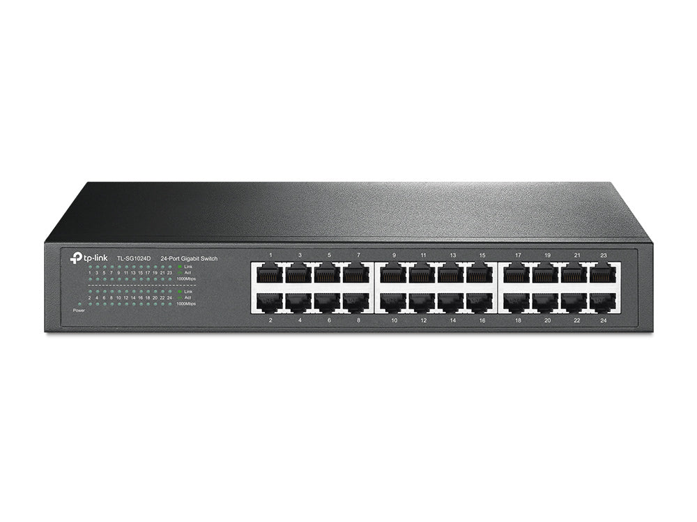 TP-Link TL-SG1024DE – Switch Easy Smart 24 Ports Gigabit 1U 19"