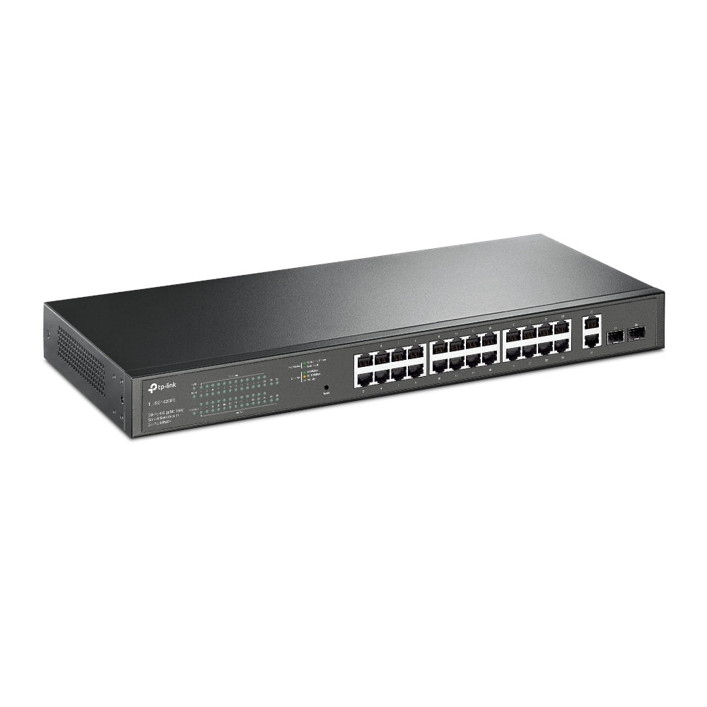 TP-Link TL-SG2428P – Switch 28 Ports Gigabit dont 24 Ports PoE+ Rackable 1U