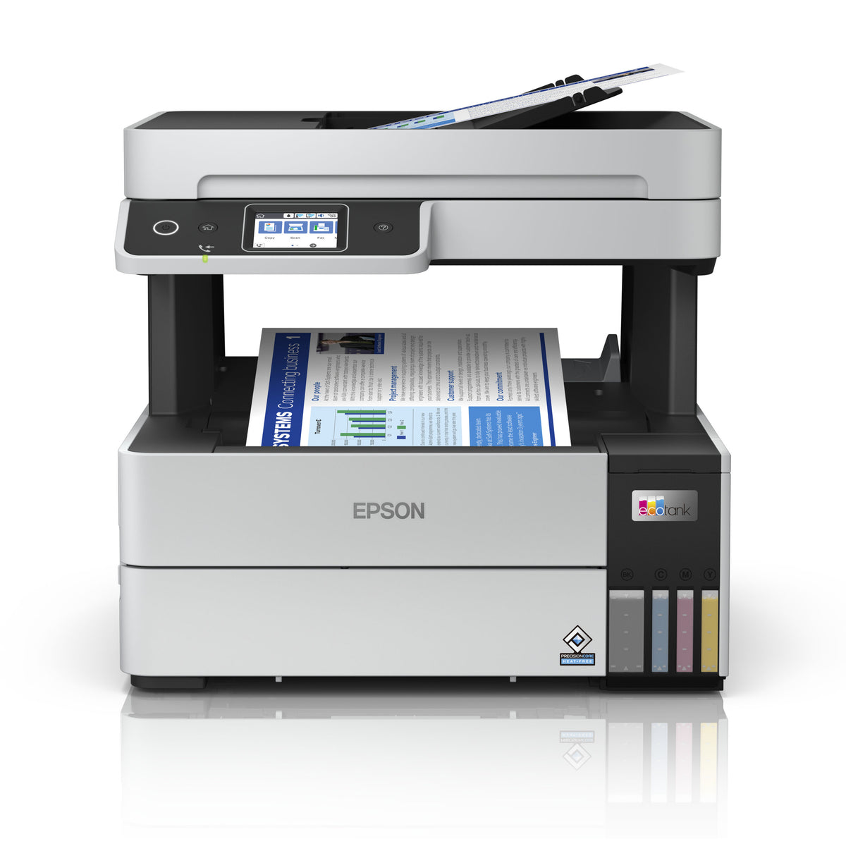 Epson EcoTank L6490 – Imprimante 4-en-1, Recto-Verso Auto & Ethernet