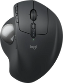 Logitech MX Ergo S – Souris Trackball Sans Fil Ergonomique, Bluetooth & 2.4GHz, Graphite