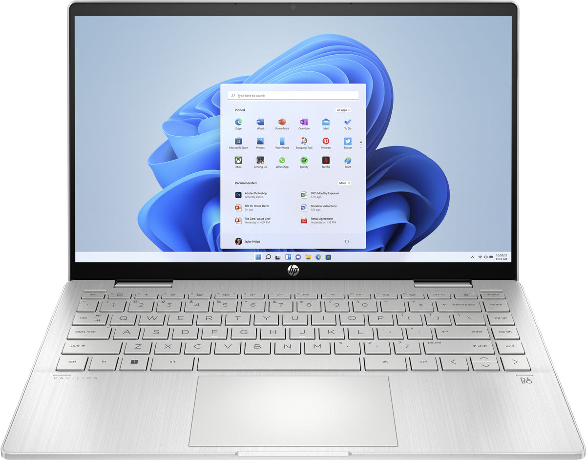 HP Pavilion x360 14-ek1006nk – Convertible 2-en-1 Tactile, Intel Core i7-1355U, 16GB RAM, 512GB SSD, Audio B&O – Performance & Flexibilité Totale