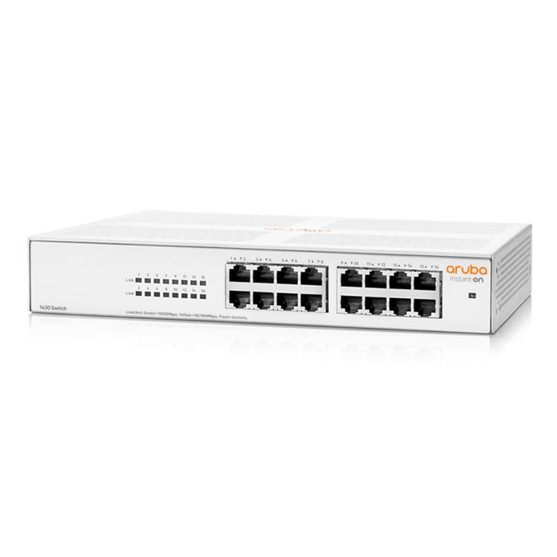 Aruba Instant On 1430 8G | Switch Réseau 8 Ports Gigabit | Connectivité Rapide et Fiable pour PME