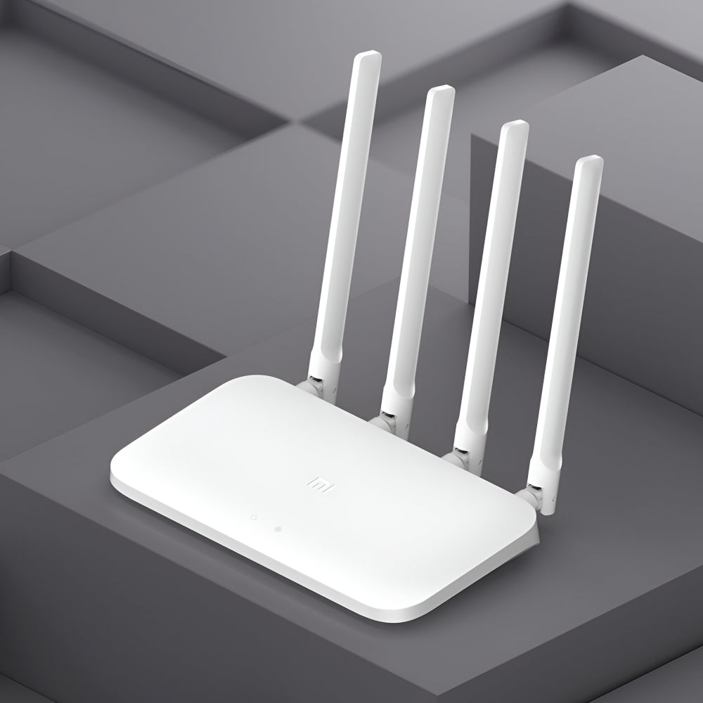 Xiaomi Mi Router 4C – Routeur Sans Fil N300, 4 Antennes Externes, 300 Mbps, Gestion via App Mi WiFi, Blanc