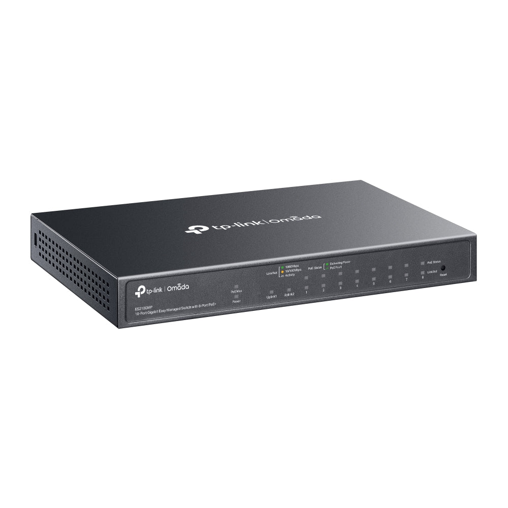 P-Link Omada TL-SG2210P – Switch Smart Managed 10 Ports dont 8 Ports PoE+