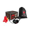 MSI Gaming Loot Box – Pack Accessoires Gamer : Casque Immerse GH20, Souris Gaming, Tapis de Souris et Goodies MSI
