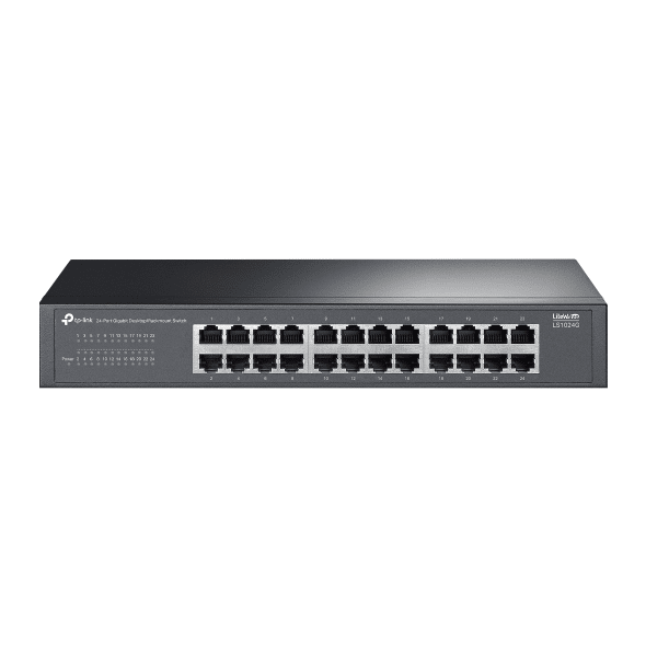 TP-Link TL-SG1024DE – Switch Easy Smart 24 Ports Gigabit 19"
