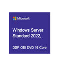 Microsoft Windows Server 2022 Standard – 64 bits, Français, 16 cœurs, DSP OEI DVD