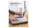 Housse de Protection UGREEN pour PC Portable 14-14.9" – Revêtement Imperméable, Intérieur Doux Antichoc, Gris/Noir