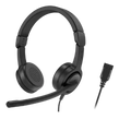 Axtel M2 Duo QD – Casque Professionnel Binaural, Micro Antibruit Haute Performance, Connectique Quick Disconnect (QD)