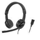 Axtel M2 Duo QD – Casque Professionnel Binaural, Micro Antibruit Haute Performance, Connectique Quick Disconnect (QD)