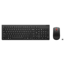 Pack Lenovo Essential Wireless Gen 2 – Clavier et Souris Sans Fil, AZERTY Français, Noir