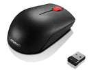 Souris Sans Fil Lenovo Essential Compact – 1000 DPI, Nano-récepteur USB 2.4GHz, Noir