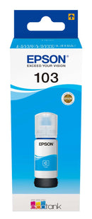 Bouteille d'Encre Epson 103 Magenta – Recharge Originale EcoTank 65ml