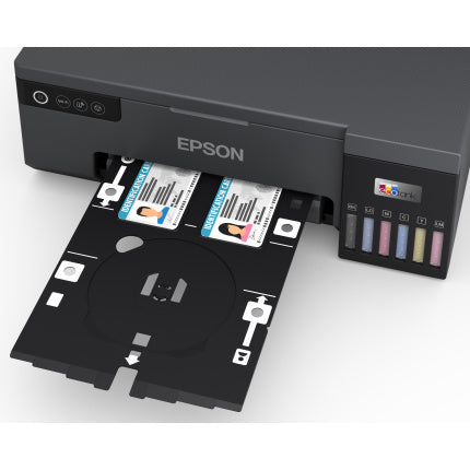 Epson EcoTank L8050 – Imprimante Photo 6 Couleurs & Impression sur Cartes PVC