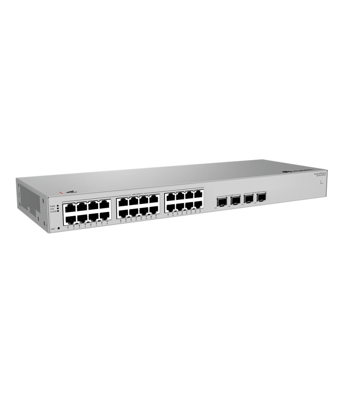 Huawei S310S-24T4JX – Switch 24 Ports Gigabit, 2 Ports 10GE SFP+ et 2 Ports 2.5GE SFP Fanless