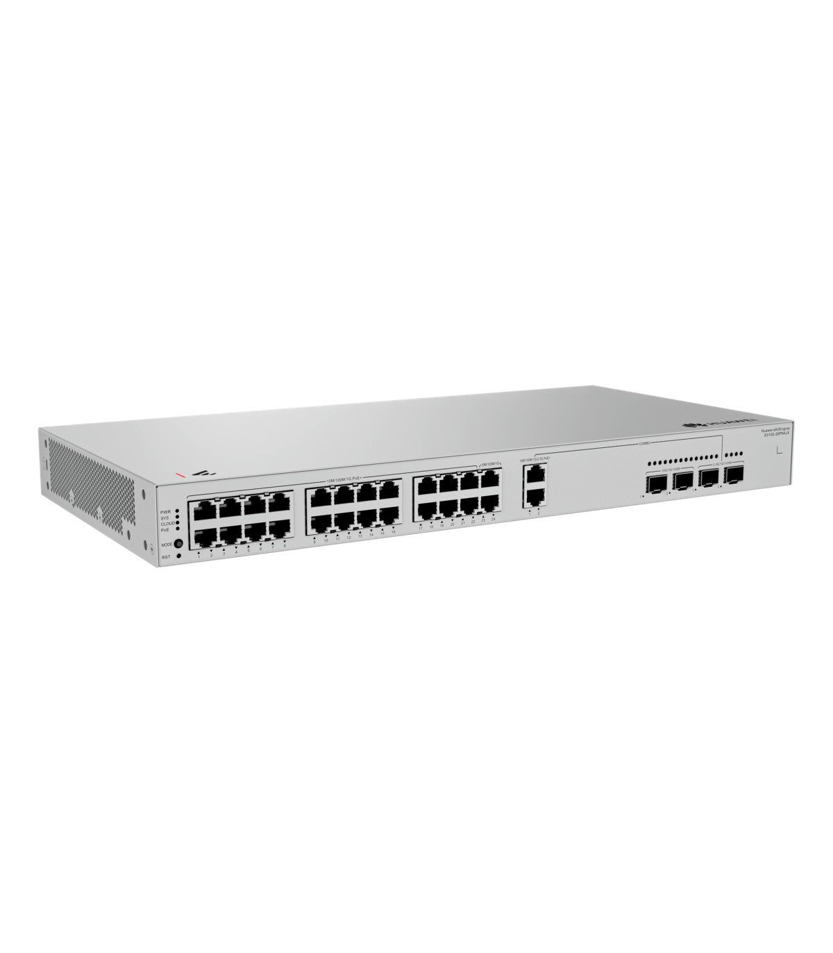 Huawei S310S-26PN4JX – Switch 26 Ports PoE+ (400W), 2 Combo 2.5G et 2 SFP+ 10GE