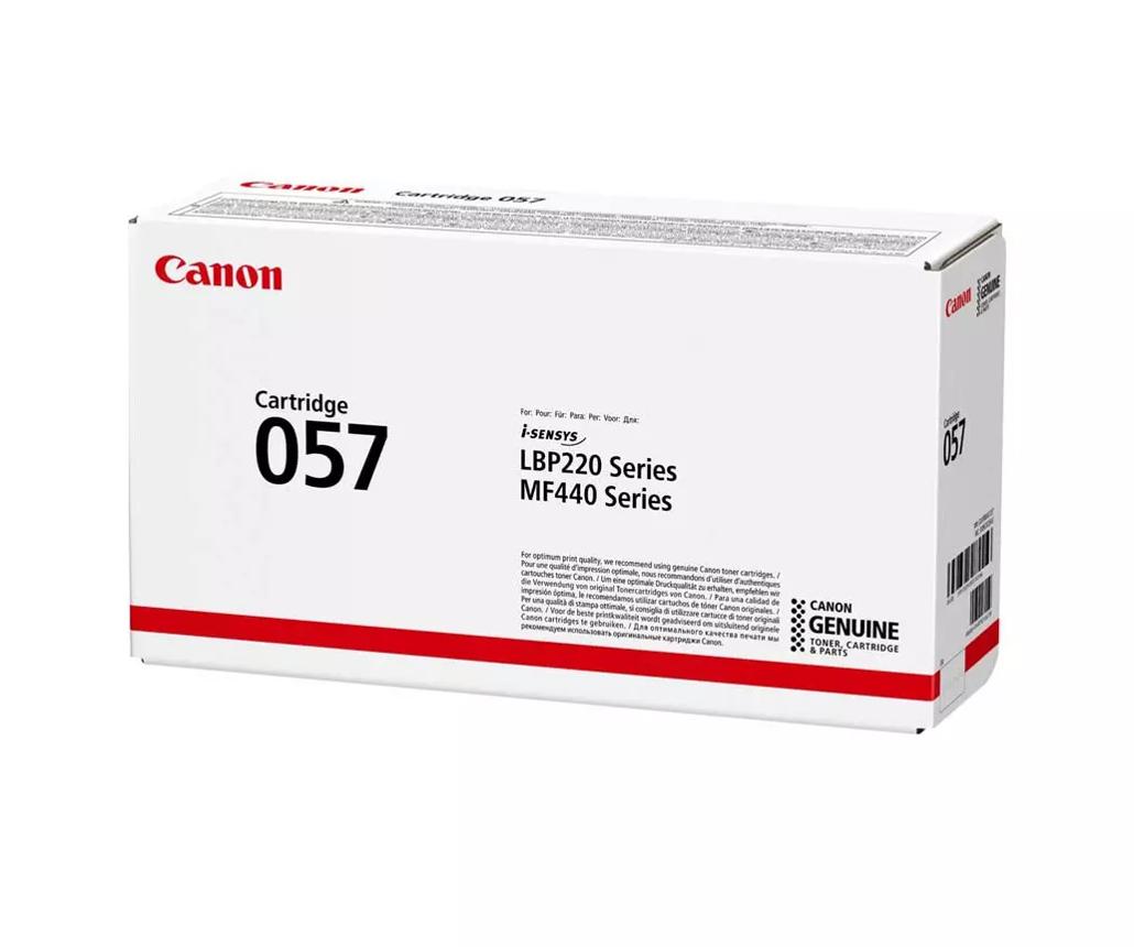 Canon Toner Noir CRG 057 | Cartouche Laser Originale Haute Qualité pour Imprimantes Canon