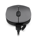 Souris Professionnelle Lenovo Go Multi-Device – Rechargeable (USB-C), Bluetooth 5.0 & Sans Fil 2.4GHz, Gris