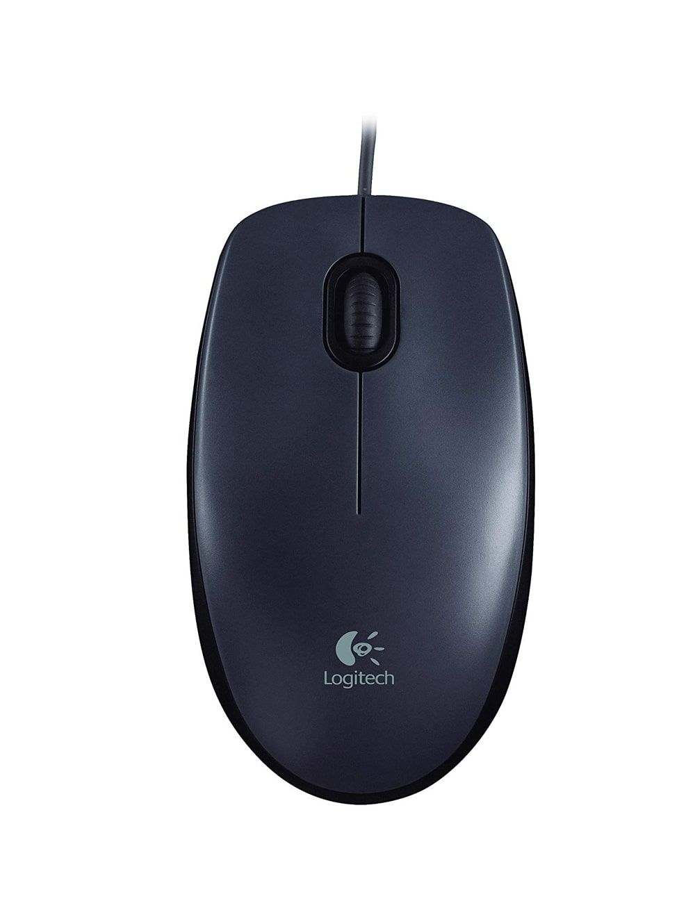 Souris Filaire Logitech M90 – Connexion USB, Capteur Optique 1000 DPI, Gris (Grey)