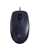 Souris Filaire Logitech M90 – Connexion USB, Capteur Optique 1000 DPI, Gris (Grey)