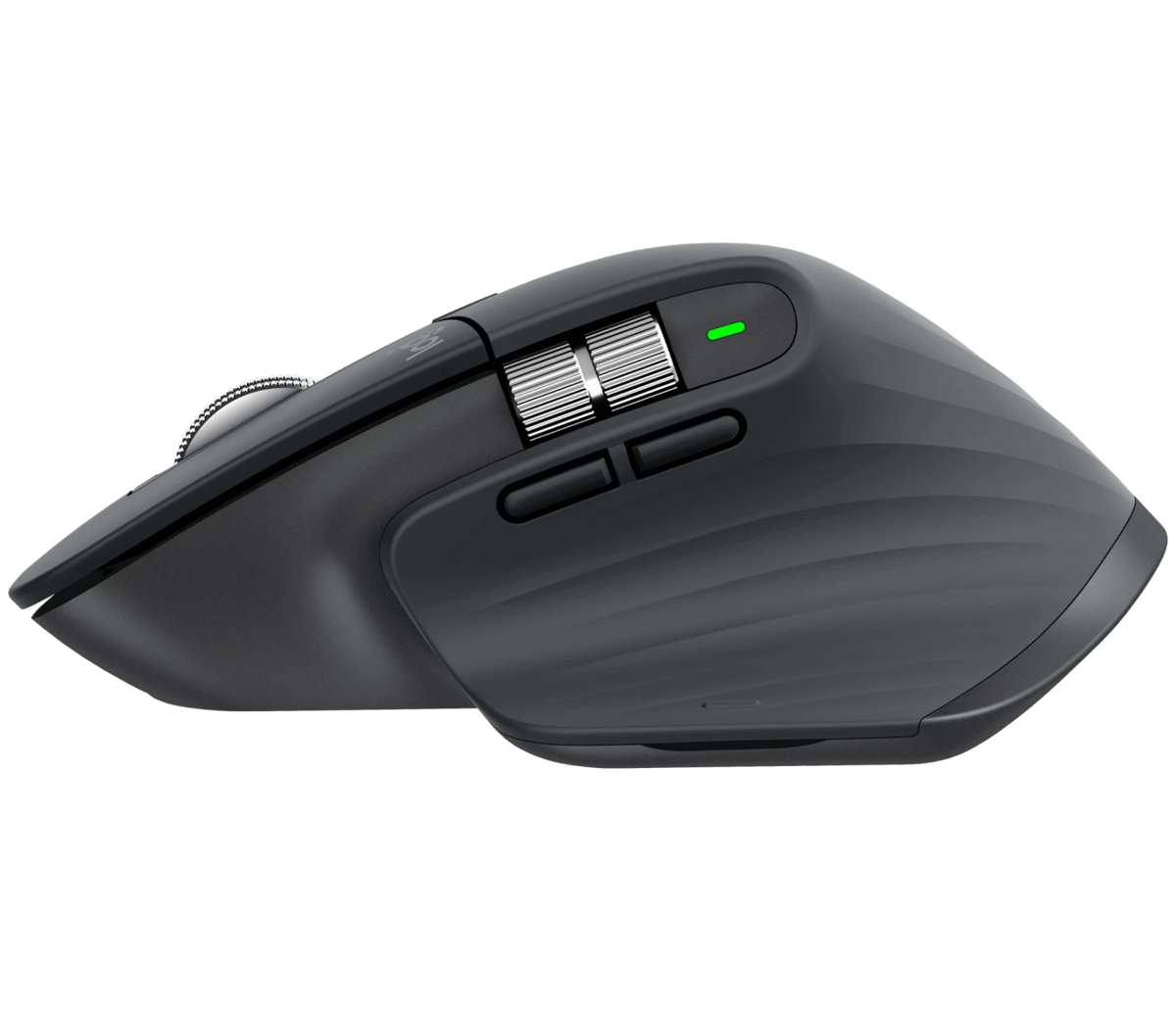 Souris Sans Fil Logitech MX Master 3S – Capteur 8K DPI, Clics Silencieux, Bluetooth & Logi Bolt, Pale Gray