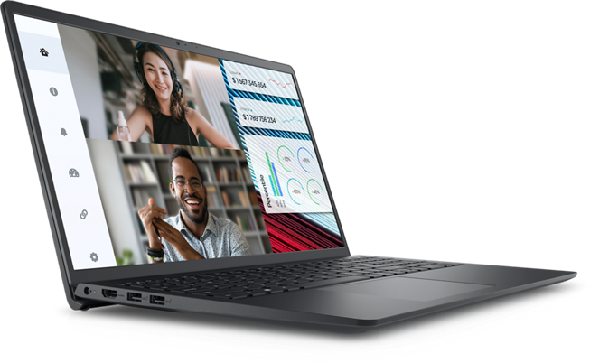 PC Portable Dell Vostro 3520 – Intel Core i7-1255U, 8GB RAM, 512GB SSD, 15.6" FHD 120Hz, Windows 11