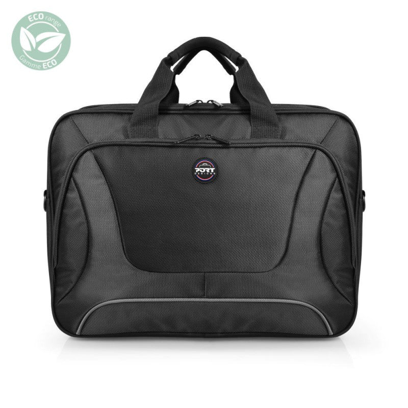 Sacoche Port Designs Courchevel TL – Pour PC Portable 15,6", Noir