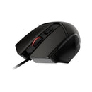 Souris Gaming Filaire MSI Clutch – Capteur Optique Haute Précision, DPI Réglable, Design Ergonomique & Rétroéclairage LED Rouge (Édition Loot Box)