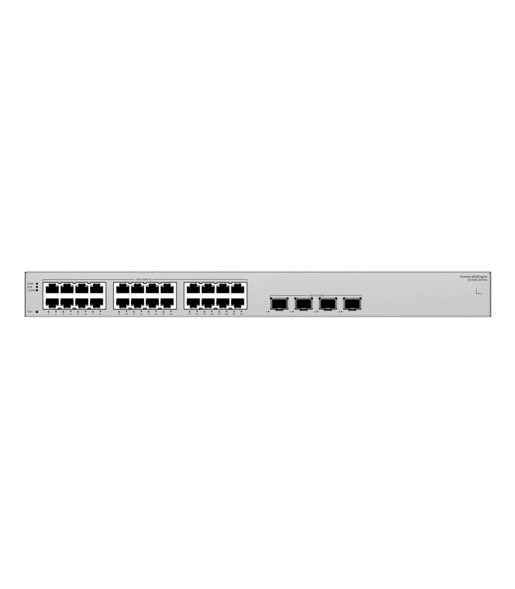 Huawei S310S-24T4J – Switch 24 Ports Gigabit et 4 Ports SFP 2.5GE Fanless