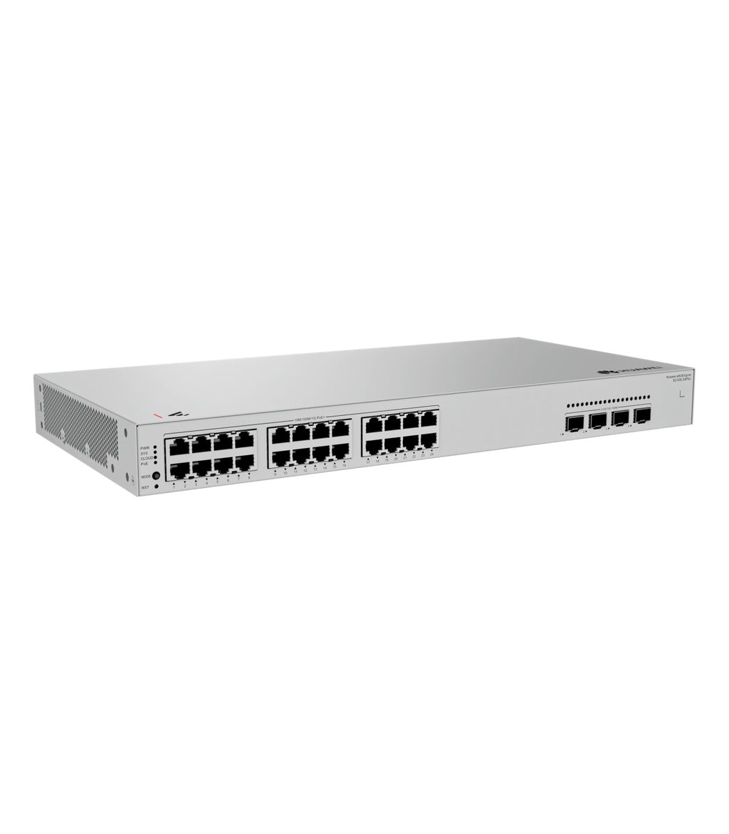 Huawei S310S-24P4J – Switch 24 Ports Gigabit PoE+ 400W et 4 SFP 2.5GE