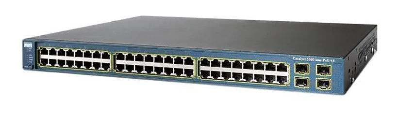 Switch Cisco Catalyst 3560-24PS – Commutateur Réseau 24 Ports 10/100 PoE, 2 SFP, Image IP Base