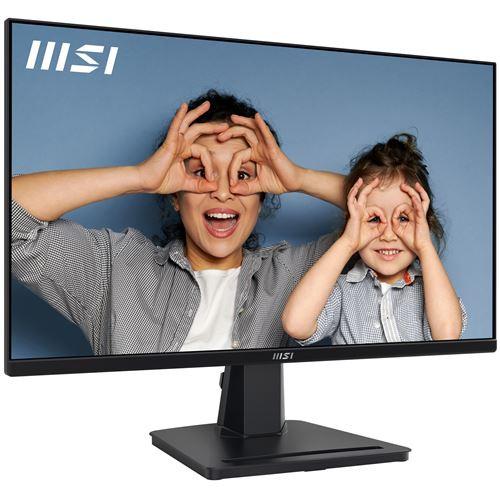 MSI Pro MP251P | Écran 24,5” (62 cm) Full HD | Moniteur Professionnel Ergonomique avec Design Slim