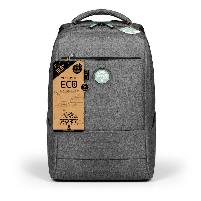 Sac à dos Port Designs Yosemite Eco XL – Pour PC Portable jusqu'à 15,6", Éco-responsable