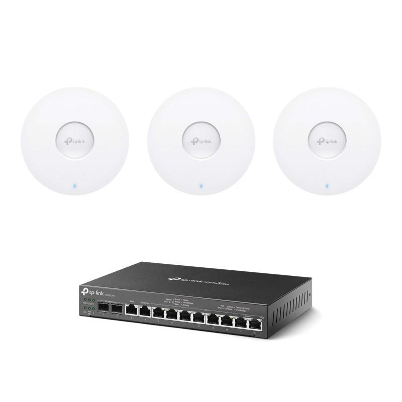 TP-Link AX1800 WiFi 6 (Pack 5) | Points d’Accès Plafonniers PoE Gigabit | Solution Réseau Professionnelle Haute Performance