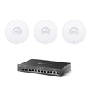 TP-Link AX1800 WiFi 6 (Pack 5) | Points d’Accès Plafonniers PoE Gigabit | Solution Réseau Professionnelle Haute Performance